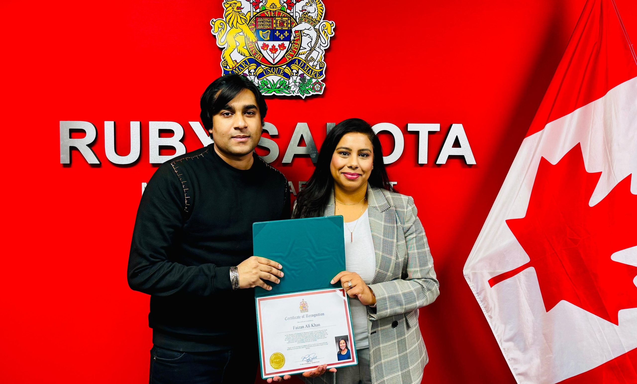 Ruby Sahota appreciates Ustad Shafqat Ali Khan on Mausiqi Tour