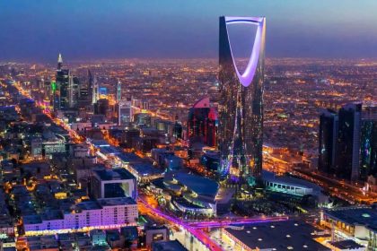 Pleasant night view of Saudia Arabia