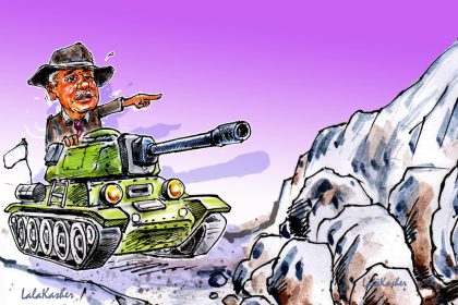 Cartoon by Abdul Raheem Kasher