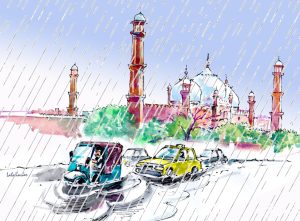 Cartoon by Abdul Raheem Kasher