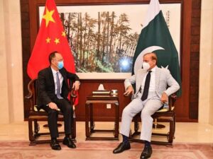 Bilateral talks between PM Shehbaz and the Chinese Premier