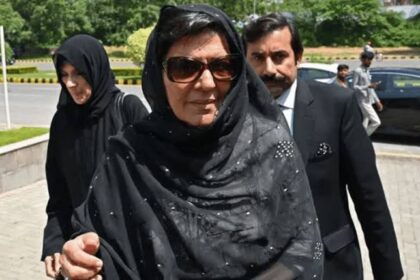 Aleema Khan, the sister of incarcerated former Prime Minister Imran Khan, was targeted with eggs by unidentified assailants