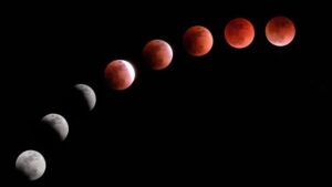 Blood Moon Eclipse Paints Skies Red in Rare Celestial Display
