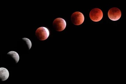 Blood Moon Eclipse Paints Skies Red in Rare Celestial Display