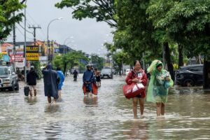 Indonesia flooded Bali suffers the most, resulting in 14 deaths