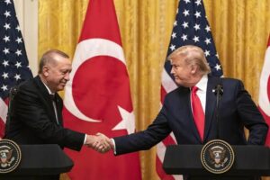 Trump announced that Turkish President Recep Tayyip Erdogan will visit the white house on the 25th of September and the meeting will be aimed at increasing collaboration in terms of trade and security. The two leaders will hold talks on defence industrial relationship, regional relations and economic investment. White House assistants indicated that the visit would help in mollify the tension between the two countries due to months of bilateral tension regarding defence purchases and policy in the region. Both sides were depicting the encounter as a pragmatic one; an opportunity to re-establish relations and attempt to move forward with mutual economic and security agendas.