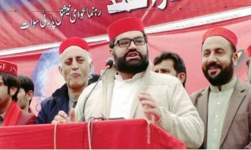 The Awami National Party (ANP) alleges that both federal and provincial authorities have removed all security personnel assigned to its central president, Senator Aimal Wali Khan, following his critical speech in parliament. The provincial government counters that they still maintain protection, sparking conflicting narratives and serious political tension.