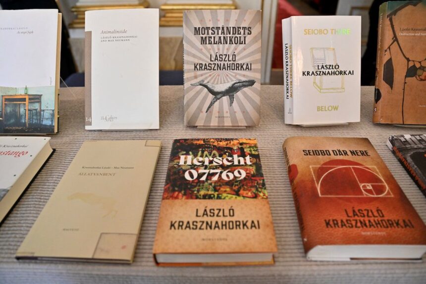 Hungarian novelist László Krasznahorkai has been awarded the 2025 Nobel Prize in Literature, recognized for his “visionary prose and relentless exploration of human despair and transcendence.” Often described as the “writer of apocalypse,” Krasznahorkai is best known for works like Satantango and The Melancholy of Resistance, which inspired acclaimed filmmaker Béla Tarr. The Nobel committee praised his long, hypnotic sentences and darkly poetic style that probes the limits of civilization and faith. The award celebrates decades of literary experimentation that have influenced writers and readers across Europe and beyond. Krasznahorkai called the honor “a recognition of language’s endless struggle to reach truth.”