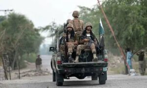 Security forces killed 30 terrorists responsible for attacking personnel in Orakzai earlier this week, according to ISPR. Eleven soldiers, including two officers, were martyred in the intelligence-based operation. The army said the area has been cleared and pursuit of remaining militants continues.