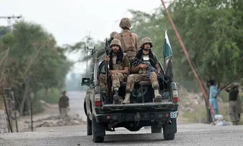 Security forces killed 30 terrorists responsible for attacking personnel in Orakzai earlier this week, according to ISPR. Eleven soldiers, including two officers, were martyred in the intelligence-based operation. The army said the area has been cleared and pursuit of remaining militants continues.