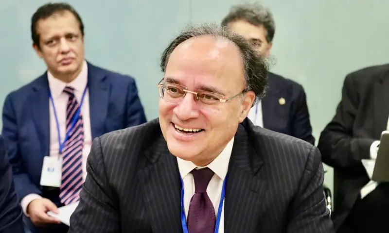 The Finance Division put out a press release regarding Muhammad Aurangzeb, the finance minister's first day during his official visit to the United States where he met with the International Monetary Fund (IMF) Middle East and Central Asia Department Director Jihad Azour. The press release said "The finance minister and his delegation had a key meeting with Azour. Both sides exchanged views on Pakistan's reform agenda and reaffirmed their shared commitment to sustaining the current momentum of reforms". It also said that the meeting looked at progress in the second review of the Extended Fund Facility (EFF) and recognized the "importance of maintaining macroeconomic discipline"