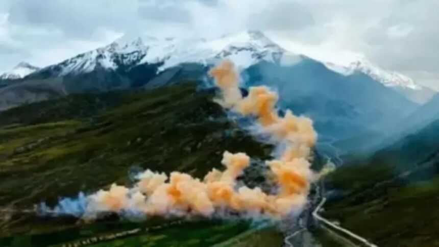 Four Chinese officials have been sacked after a fireworks display in the Himalayas a month ago by outdoor apparel brand Arc'teryx which drew intense criticism There were videos of Fireworks that were brightly coloured and they resembled a "rising dragon" occurring over a luxuriant Tibetan environment which then ignited environmental concerns and a boycott campaign. Cai Guo-Qiang who designed the show along with Arc'teryx, later apologized. Tibetan authorities said that Arc'teryx and Cai have to provide compensation and help "restore the environment"