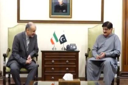 The meeting between Sindh Chief Minister Murad Ali Shah and Iranian Consul General Akbar Issazadeh included discussions regarding strengthening of bilateral relations. They also talked about steps to improve cultural cooperation, tourism and trade between Pakistan and Iran. They reached an agreement to start direct flights between Karachi and Tehran and both sides also agreed to grow trade between Karachi and Tehran from Rs5 billion to Rs10 billion