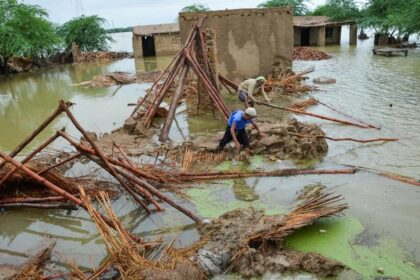 The Planning Minister said that Pakistan had suffered more than $30 billion in damages and losses in the 2022 floods but received only 600$ million in foreign assistance. He said that it was ironic that the worldwide community promised a $100bn climate-finance fund but "did not even provide $1bn." Consequently, the government made a decision to meet the losses with domestic resources rather than "external crutches" despite the near $3bn damages to infrastructure and agriculture on top of the human lives lost during the floods.