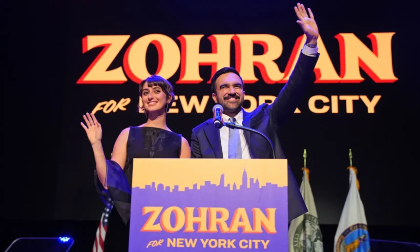 Mayor of New York– Zohran Mamdani