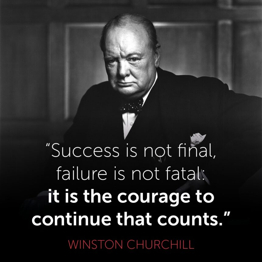 Success is not final