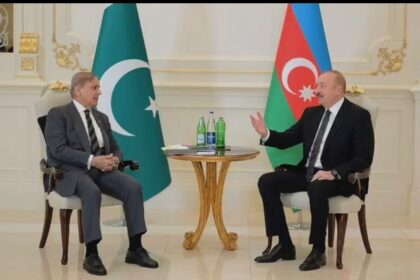 Prime Minister Shehbaz Sharif on Saturday said that Pakistan seeks peace but will never allow anyone to challenge its sovereignty or undermine its territorial integrity. "Just like their Azerbaijani and Turkish brothers, Pakistanis seek peace, but let there be no doubt and no one can ever be allowed to challenge our sovereignty, or undermine our territorial integrity," the prime minister said while addressing Azerbaijan's Victory Day parade in Baku. Azerbaijan's Victory Day is celebrated on November 8, which commemorates its triumph in the Second Nagorno-Karabakh War in 2020, resulting in the liberation of Azeri territories from the Armenian occupation in nearly 30 years. Chief of Army Staff Field Marshal Syed Asim Munir, Azerbaijan President Ilham Aliyev, and Turkiye President Recep Tayyip Erdogan were also present on the occasion. The prime minister said that Pakistan, Turkiye, and Azerbaijan are like three brothers and their hearts beat together. "They are now standing shoulder to shoulder, celebrating the momentous occasion," PM Shehbaz added. (Geo News)