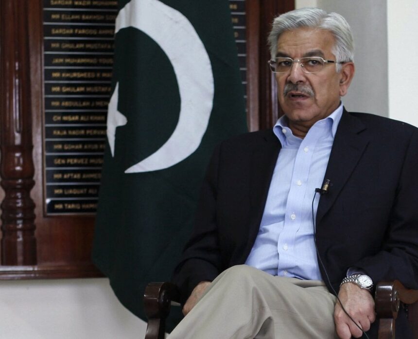 Defence Minister Khawaja Asif on Tuesday said attacks on terrorist sanctuaries in Afghanistan could not be ruled out after today’s incidents in Islamabad and Khyber Pakhtunkhwa. At least 12 people were killed and 36 were injured in a suicide blast in the federal capital. The incident occurred as international events were being hosted in the capital, including the Inter-Parliamentary Speakers’ Conference and the 6th Margalla Dialogue, while a cricket match between the Green shirts and Sri Lanka was also being held in Pindi.