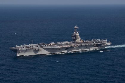 United States President Donald Trump ordered the deployment of the Ford last month, adding to the eight warships, a nuclear submarine and F-35 stealth aircraft already in the Caribbean. The Ford, which was commissioned in 2017, is the United States’ newest aircraft carrier and the world’s largest, with more than 5,000 sailors aboard. The Pentagon confirmed the arrival, which was first reported by Reuters, saying in a statement it would help “disrupt narcotics trafficking and degrade and dismantle transnational criminal organisations”. Venezuelan President Nicolas Maduro has repeatedly alleged that the US buildup is designed to drive him from power.