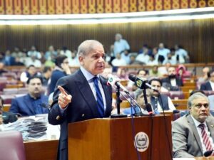 Prime Minister Shehbaz Sharif on Wednesday accused Afghanistan and India of involvement in recent terrorism, vowing a “befitting response” to the nation’s enemies following a suicide blast in the capital and an attempted attack that he said was reminiscent of the 2014 APS massacre. “It is no more a secret that an external hand is visible [in attacks in Pakistan]”, PM Shehbaz said during his address to the National Assembly following the passage of the controversial 27th Cons­ti­tutional Amendment. He also condemned what he called a “dastardly” attempt by terrorists to carry out an incident in Wana, South Waziristan.