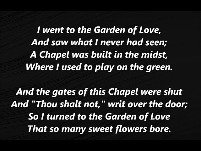 The Garden of Love