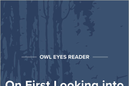 On First Looking into Chapman's Homer