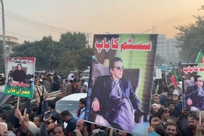 PTI supporters in Peshawar rally for Imran Khan's release